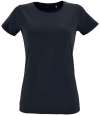 02758 Lds Reg. Fit SOL'S Ladies Regent Fit T-Shirt French Navy colour image
